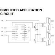 4x unidades Ci OZ9939 PWM LCDM inverter controller SOIC16 