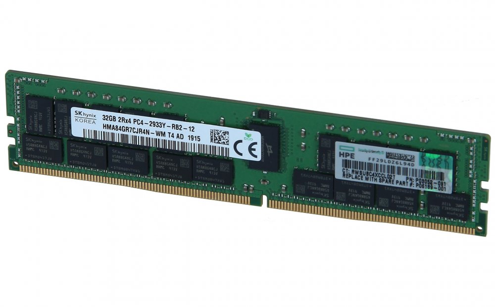 P00924-B21 HPE Memória 32GB DDR4 2933Mhz ECC Registrada