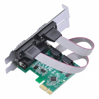 P2IE1-LP Vinik Placa Serial PCI-E 2 Saídas RS232