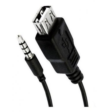 P2M-USBF Cabo Plug P2 3.5mm x USB-A Fêmea