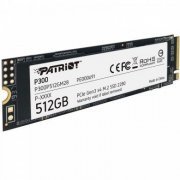 Foto de P300P512GM28 Patriot SSD 512GB M.2 NVME P300 PCi gen 3 x4 leitura 1700MB/s escritura 1200MB/s
