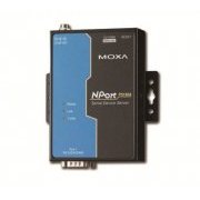 MOXA NPort P5150A 1x RS232/422/485 PoE Serial Device Server, 10/100M Ethernet, DB9M 0-60C 1KV Serial Surge 