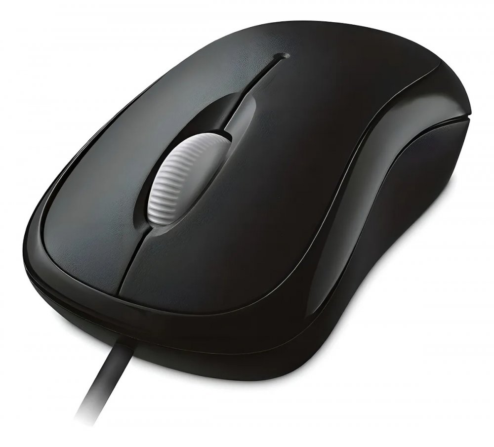 P58-00061 Microsoft Mouse com Fio USB Preto Basic