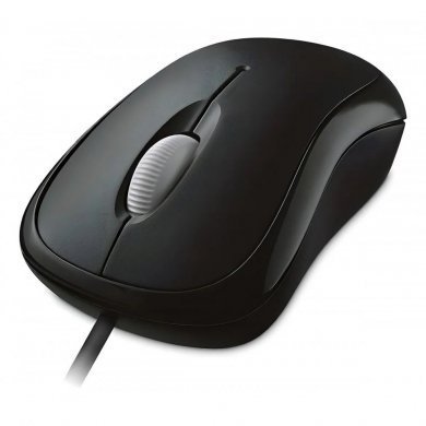 P58-00061 Microsoft Mouse com Fio USB Preto Basic