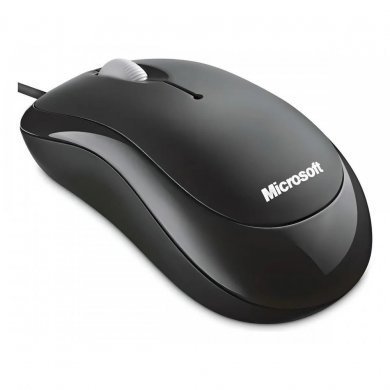P58-00061 Microsoft Mouse com Fio USB Preto Basic