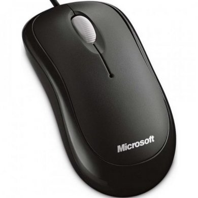P58-00061 Microsoft Mouse com Fio USB Preto Basic
