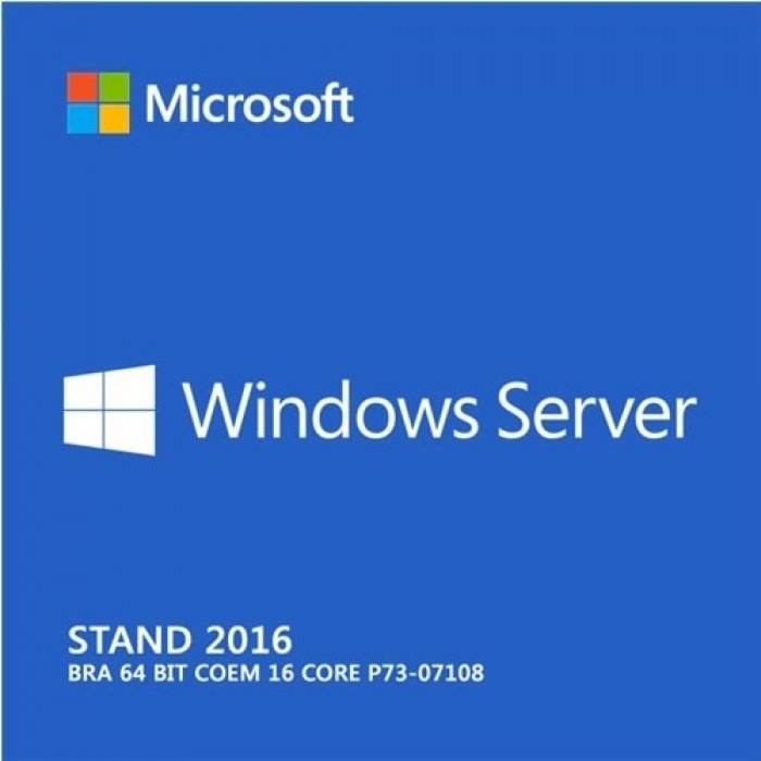 P73-07108 Microsoft Windows Server 2016 Standard 64 Bit OEM