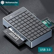 Yottamaster Leitor de Cartão 4x1 USB-C Compatível c ...