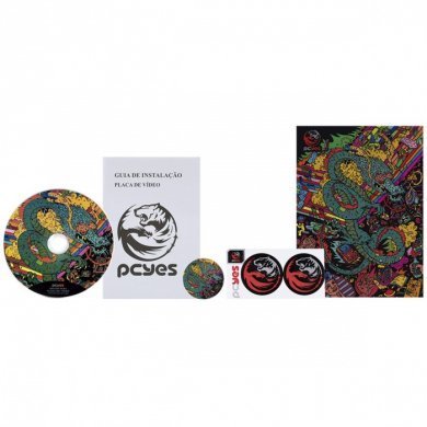 PA1650412820DR6 PCYes Placa de Vídeo GTX 1650 4GB GDDR6