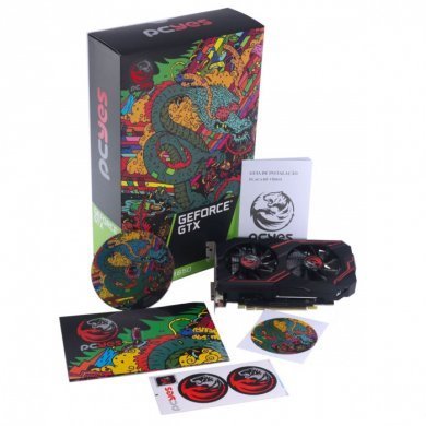 PA1650412820DR6 PCYes Placa de Vídeo GTX 1650 4GB GDDR6