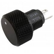 VISHAY Rotary Potentiometro 10k Linear Audio PA16 1 volta, 500mW, instalação em painel (para áudio profissiona