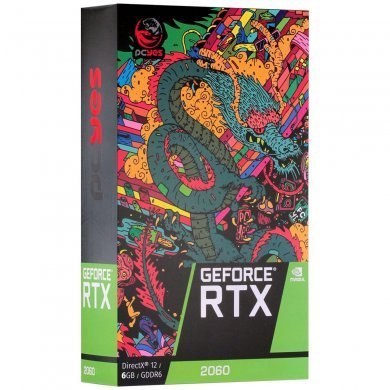 PA206019206G6 PCYES Placa de Video Nvidia RTX2060 6GB GDDR6
