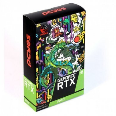PA2060RTX6GDF PCYes PLACA DE VÍDEO RTX 2060 GRAFFITI SERIES 6GB