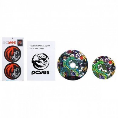 PA2060RTX6GDF PCYes PLACA DE VÍDEO RTX 2060 GRAFFITI SERIES 6GB