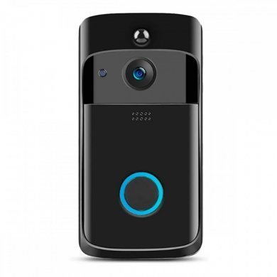 PA4789B Interfone Inteligente Doorbell V5 Sem Fio WiFi