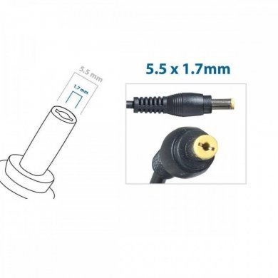 PA-1400-04 Fonte Notebook 19V 2.15A 40W 5.5x1.7mm