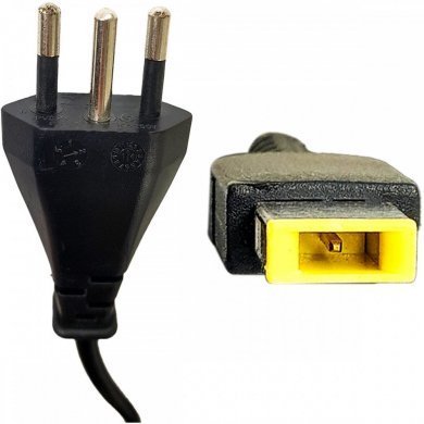 Fonte original Lenovo 65W 20V 3.25A Plug retangular