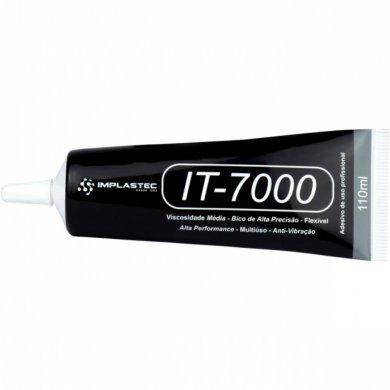 PACCIT700012CX Implastec Cola Tela de Celular IT7000 Preta