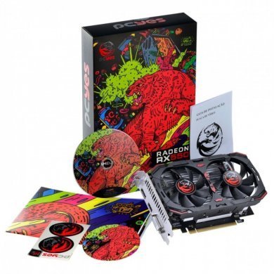 PAJRX550DR5DF PCYES Placa de Video AMD Radeon RX550 4GB