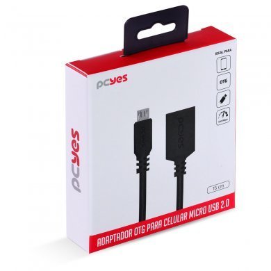 PAMUP-15 PCYES Adaptador OTG Micro USB para USB 2.0