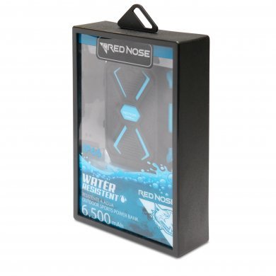 ELG powerbank USB portátil Red Nose 6500mAh