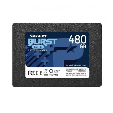 PBE480GS25SSDR Patriot SSD Burst Elite 480GB 2.5IN SATA III 6GBS