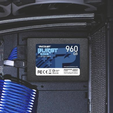 PBE960GS25SSDR Patriot SSD Burst Elite 960GB 2.5IN SATA3 6GBS
