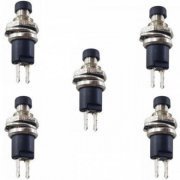 Push Button PBS110 NA 250V 1A 2T sem trava (Kit 5x) k ...