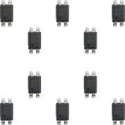 10x Acoplador Optico 1 canal DIP4 THT kit com 10 unidades