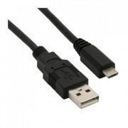 Cabo Usb/micro Usb V8 1.8m Preto - 1.8 Metros