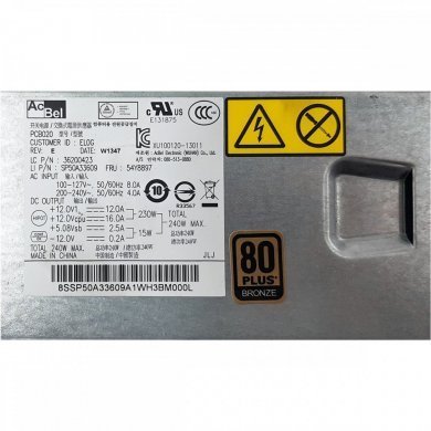 PCB020 Fonte Lenovo Thinkcentre 73 A75 M82 M83 M92 240W