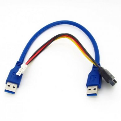 PCE164P-N03 Riser Card PCI-E x1 para PCI-E x16 USB