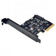 Placa PCI-Express x4 para 2 Portas USB tipo C 10Gbps  ...