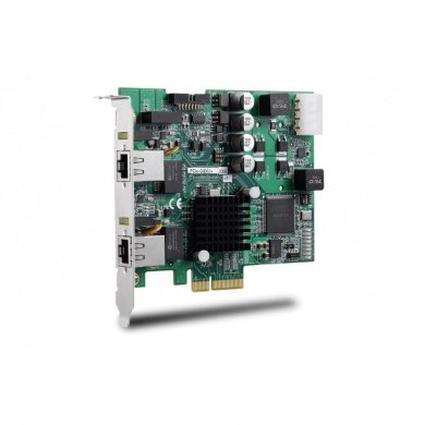 PCIE-GIE62+ ADLINK Placa de rede Dual Giga PoE+ Frame Grabber