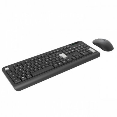 PCYes Kit Teclado e Mouse Comfort Wireless Preto