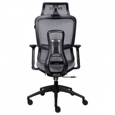 PCOMS5G PCYes cadeira ergonômica MS5 em mesh 150Kg cinza