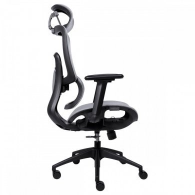 PCOMS5G PCYes cadeira ergonômica MS5 em mesh 150Kg cinza