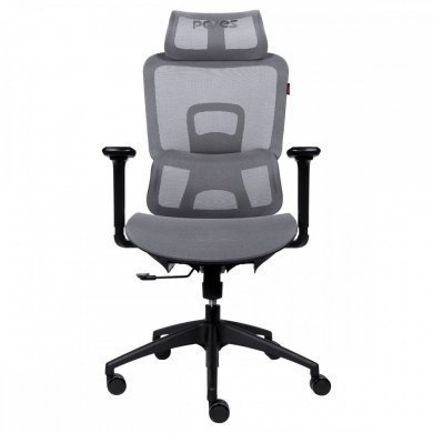 PCOMS5G PCYes cadeira ergonômica MS5 em mesh 150Kg cinza