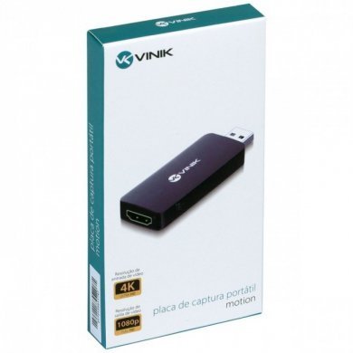 PCP100 Vinik Placa de captura portatil Motion USB Full HD
