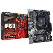 Pcyes placa mãe B450 AM4 DDR4 até 64GB Ram M.2 M Key, PCI Express 3.0 x16, USB 3.0, HDMI/VGA