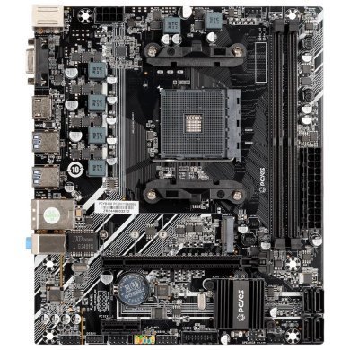 PCYB450-RZ564 Pcyes placa mãe B450 AM4 DDR4 até 64GB Ram