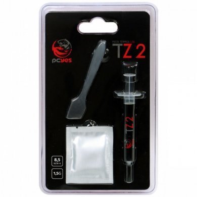 PCYTZ2 PCYes seringa de pasta térmica TZ 2 cinza 1.5g