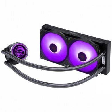 PCYes water cooler NIX 2 240mm led ARGB TDP 250W