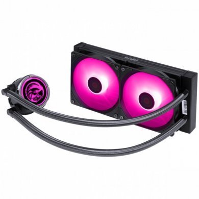 PCYes water cooler NIX 2 240mm led ARGB TDP 250W