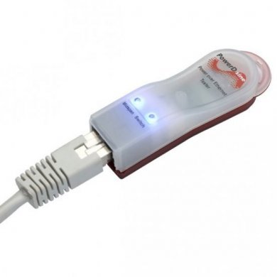 PD-TESTER Testador de Cabos RJ-45 PoE PowerDsine