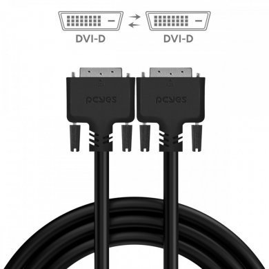 Pcyes cabo DVI-D 24+1 144Hz 1080p 2 metros