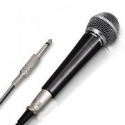 PylePro Pyle Microfone Dinâmico com Fio P10 em Meta Com Cabo