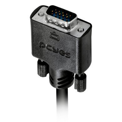 PDVM15-2 Pcyes cabo DVI-D para VGA 15 pinos 1024p 144hz 2 metros