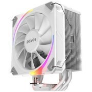 Pcyes cooler para processador Frost Pulse ARGB Whte Ghost TDP 180W, compatível com Intel LGA 1200/1700/115X e 