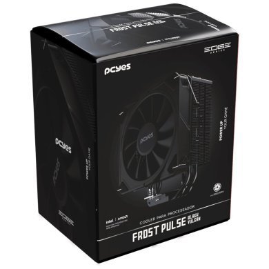 PEFPBV Pcyes cooler processador Frost Pulse Black Vulcan TDP 180W